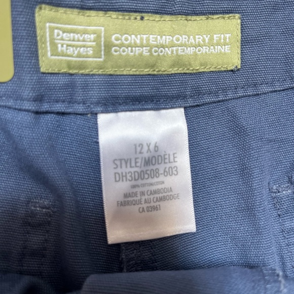 DENVER HAYES LADIES Drawstring SHORTS; NWT; SIZE 12/6 - Picture 3 of 3